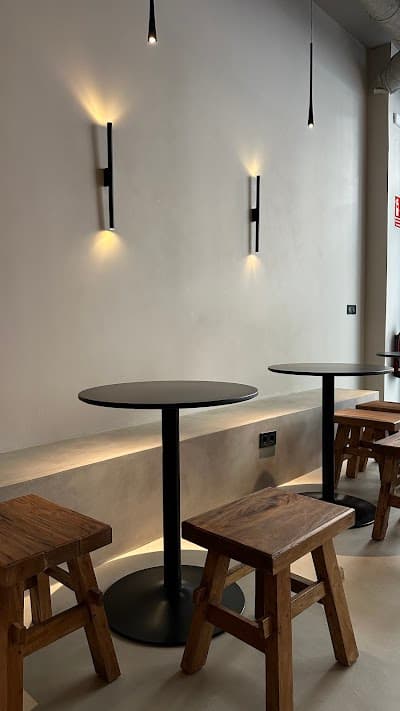 Interior of Unforgiven - Specialty Coffee Lab & Roastery in Madrid