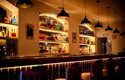 Interior of Cafe Madrid in Madrid