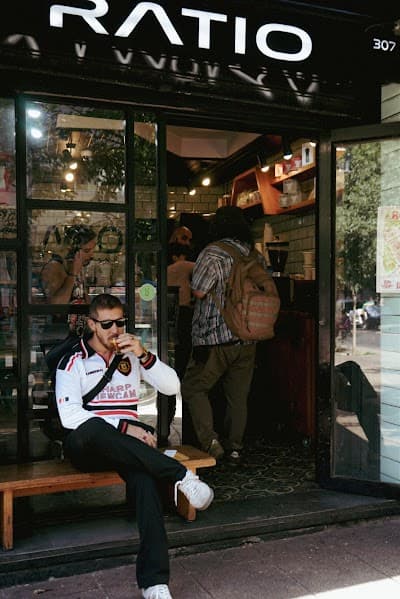 Interior of Ratio Coffee Company in Región Metropolitana