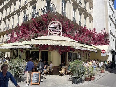 Interior of Cafe Blanchet Paris in Paris