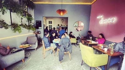 Interior of Deseo Café de Especialidad in CDMX