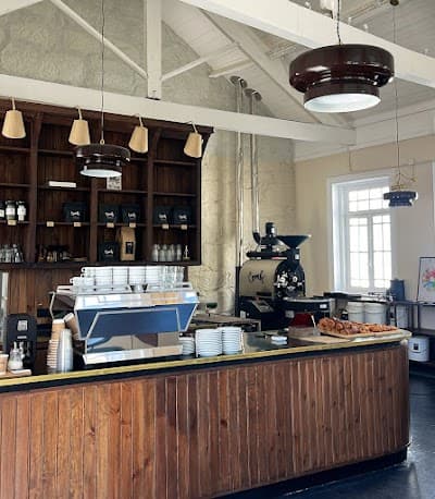 Interior of Combi Coffee Roasters in -119 Porto