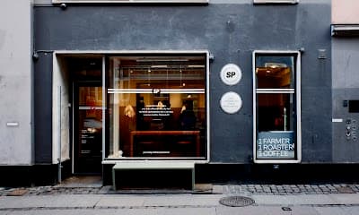 Interior of SP Coffee Shop in København