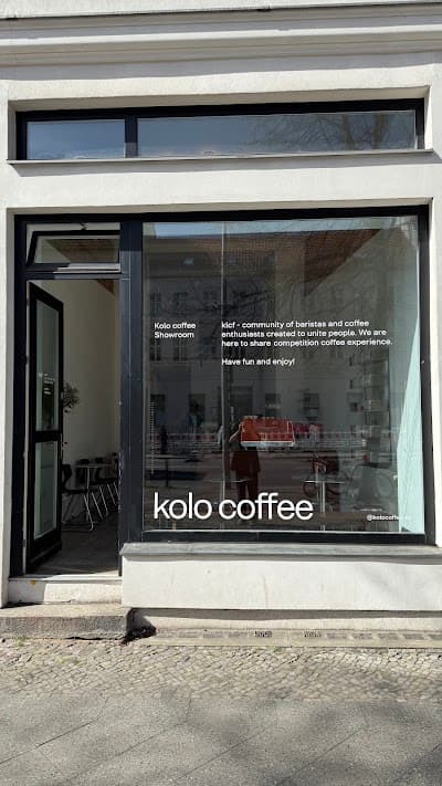 Interior of Kolo coffee klcf shop in Berlin