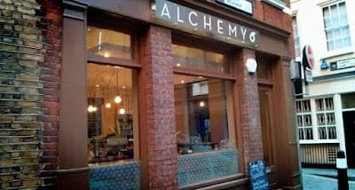 Interior of Alchemy Café - The City in London EC4V 6DX