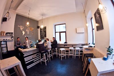 Interior of ORYGYNS Specialty Coffee in București
