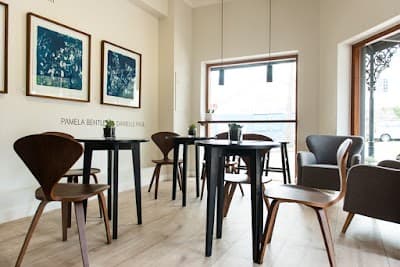 Interior of Ground Art Caffe in