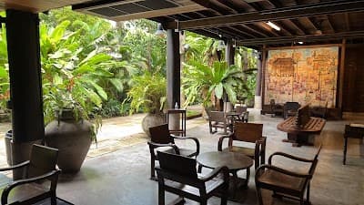 Interior of Taamjai Cafe in