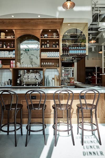 Interior of Maxine's Cafe & Bar in BC V6Z 1Z7