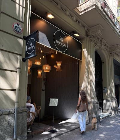 Interior of Breakfast Club Brunch Barcelona in Barcelona