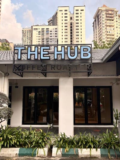 Interior of The Hub Coffee Roaster @ Vista Kiara Mont Kiara in Federal Territory of Kuala Lumpur