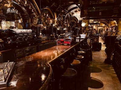 Interior of Catedral Café in Madrid