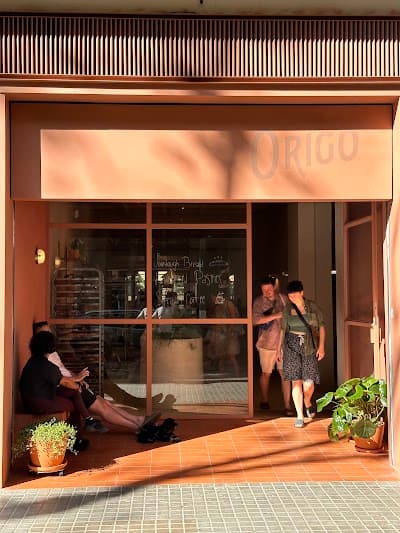 Interior of Origo Bakery in Barcelona