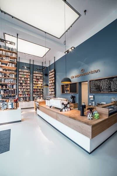 Interior of die espressonisten | Store, Craft Coffeeshop & La Marzocco Showroom in Berlin