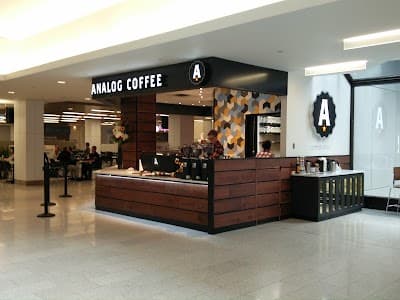 Interior of Analog Coffee Bow Valley Square in AB T2P 3G6