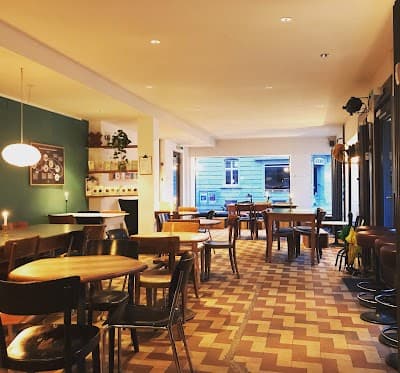 Interior of Café frühling - Kaffeemacher in Basel