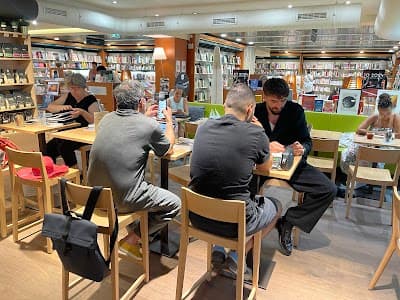 Interior of Brew Society - Lausanne Payot in Lausanne