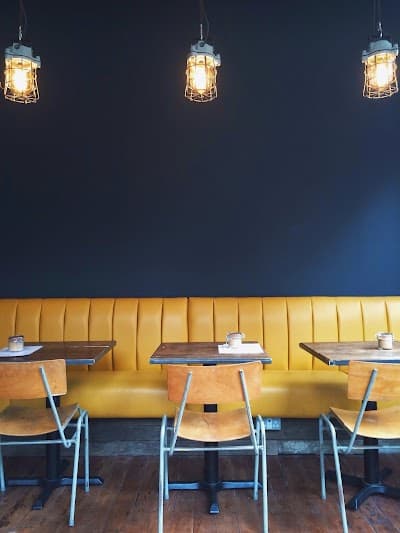Interior of Federal Cafe Bar in Manchester M4 1EY