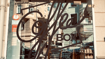 Interior of Coffee Box in München