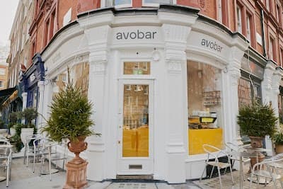 Interior of Avobar in London W1U 7RB