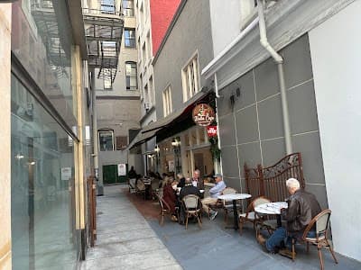 Interior of Bella Cafe in CA 94108
