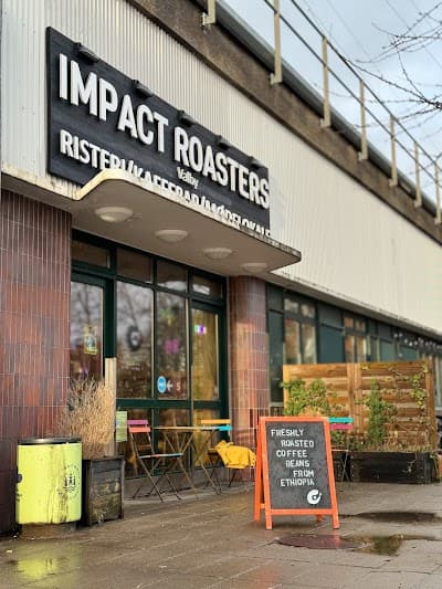 Interior of Impact Roasters in København