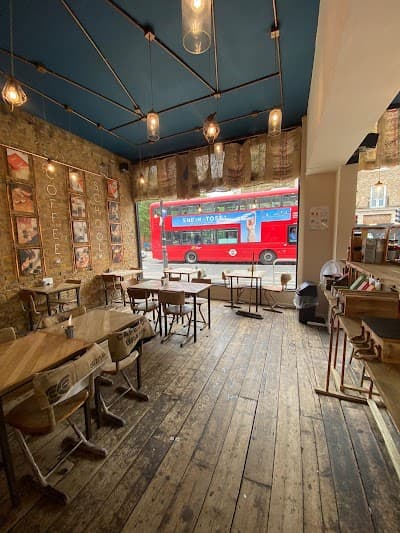 Interior of Artisan Coffee in London W6 0RX