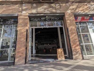 Interior of Skye Coffee Co. in Barcelona