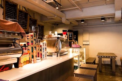 Interior of Barista Jam in Sheung Wan