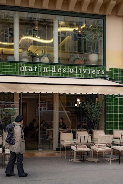 Interior of Restaurants du Monde in Paris
