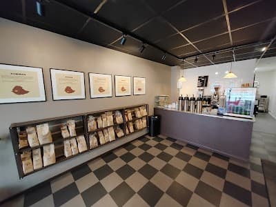 Interior of Höga Kusten Kaffe Rosteri in 112 32 Stockholm