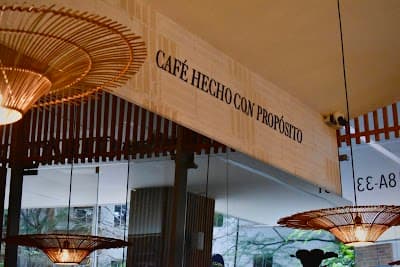 Interior of Libertario Coffee Roasters - Ciudad del Rio in Antioquia