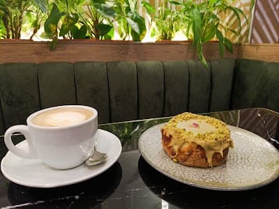 Rumbo Coffe and Bakery coffee