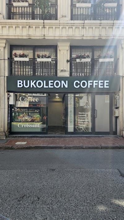Interior of Bukoleon Coffee in Fatih/İstanbul