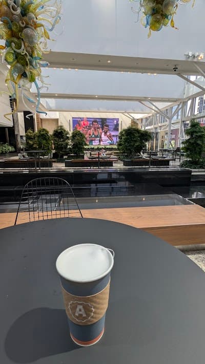 Interior of Analog Coffee in AB T2P 0H7