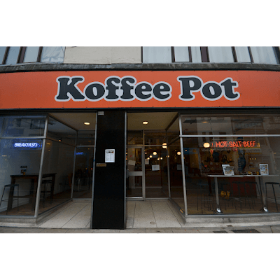 Interior of The Koffee Pot in Manchester M4 1LE