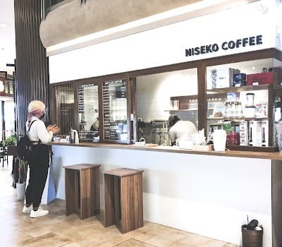 Interior of Niseko Coffee Greenhills in Metro Manila