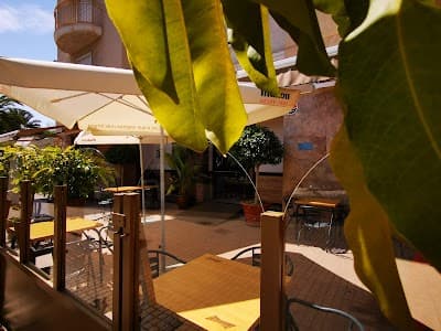 Interior of Cadamunt Coffee in 1