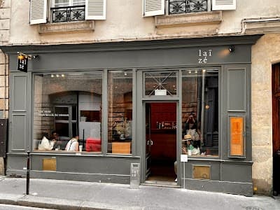 Interior of Laïzé Marais in Paris