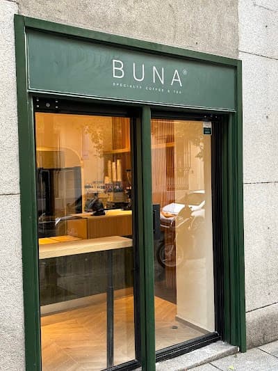 Interior of BUNA SPECIALTY COFFEE in Madrid