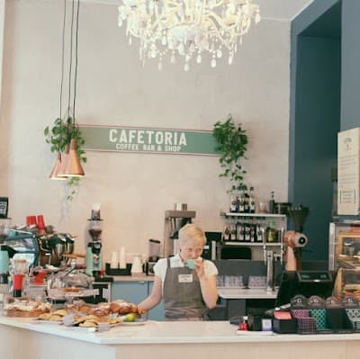 Interior of Cafetoria Café & Shop in Helsinki