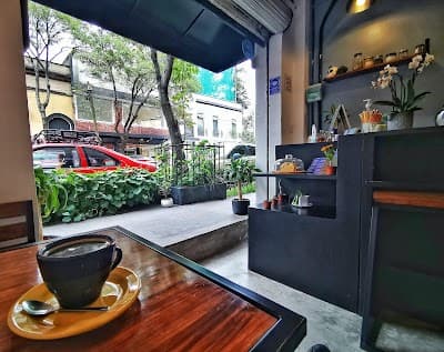 Interior of José Rosas Café de Especialidad in CDMX