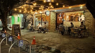 Interior of Café 110 Monterrey Tec in N.L.