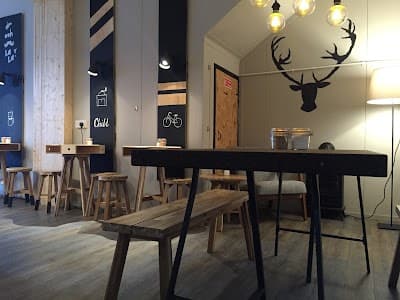 Interior of Legit Coffee Co in D08 XHT7