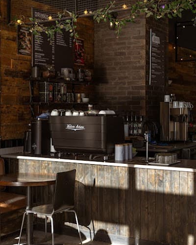 Interior of Happy Goat Coffee Co. (Rideau/Cumberland) in ON K1N 9M2