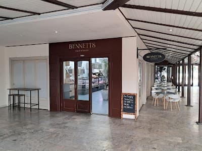 Interior of Bennett’s delicatessen in Old Constantia Village, Constantia in