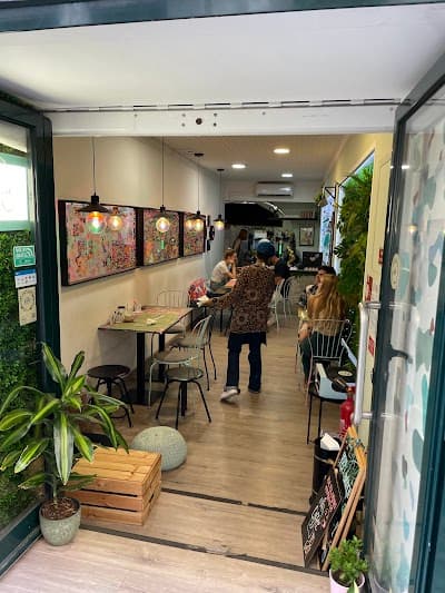 Interior of Tanoa Café in -381 Lisboa
