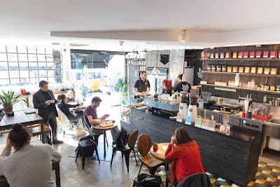 Interior of Hidden Coffee Roasters - Les Corts in Barcelona