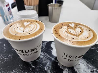 Library Coffee atmosphere