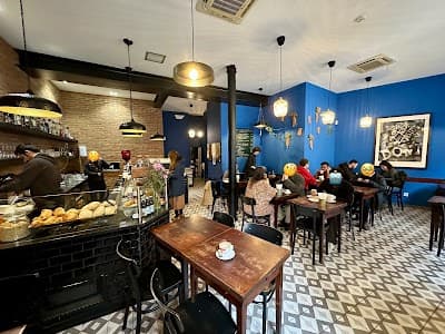 Interior of Brick Cafe Lisboa in -245 Lisboa